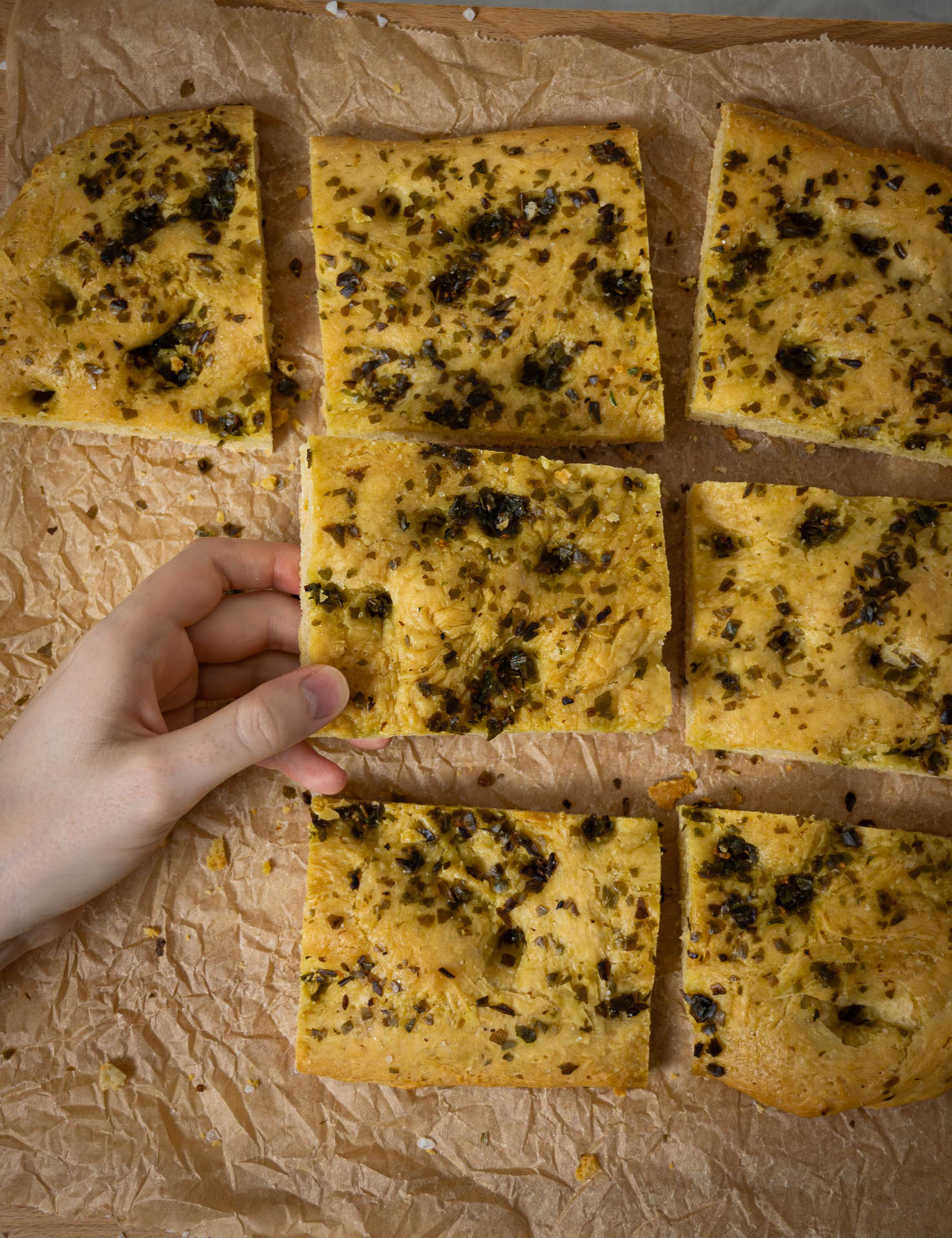 Bärlauch-Focaccia