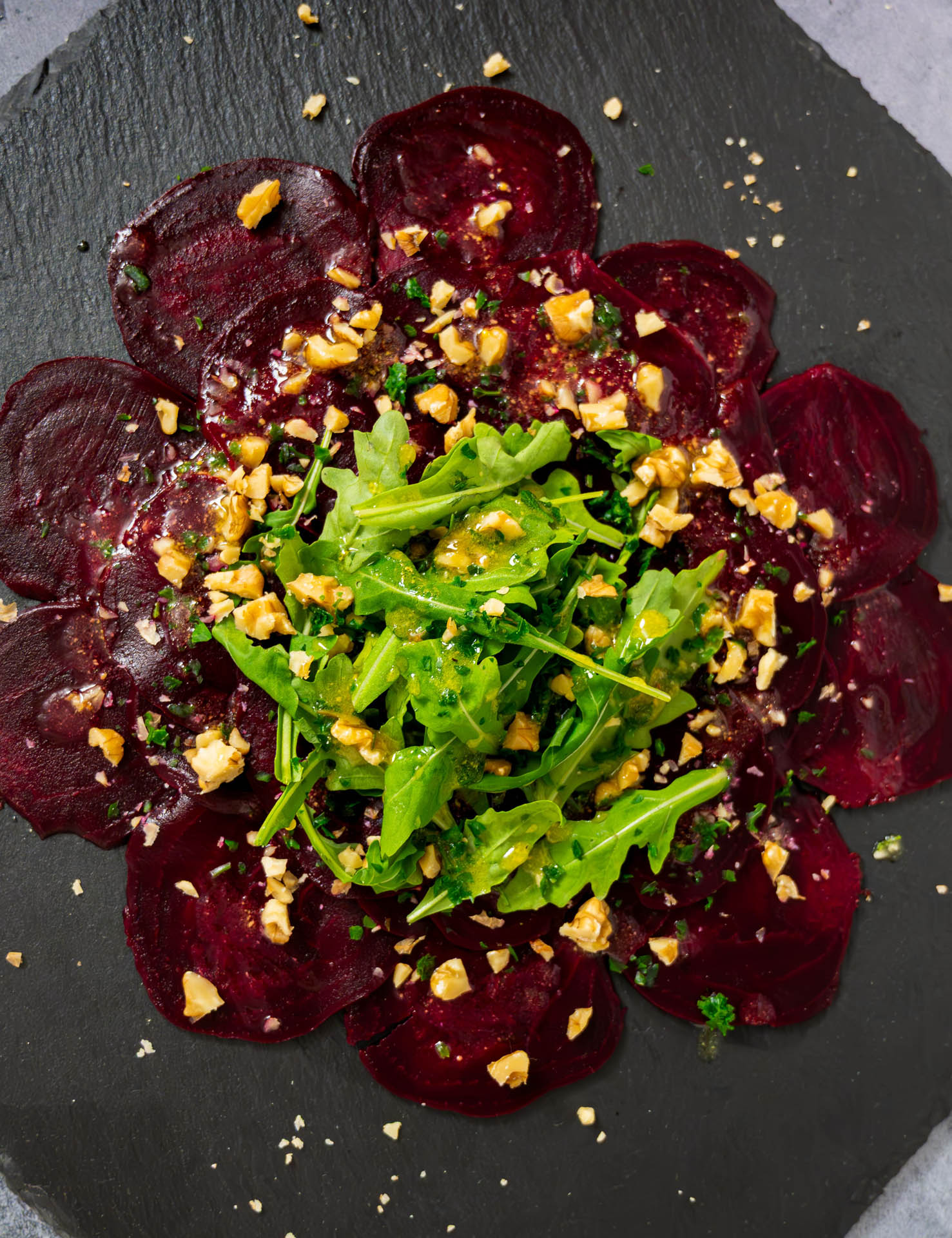 Rote-Bete-Carpaccio